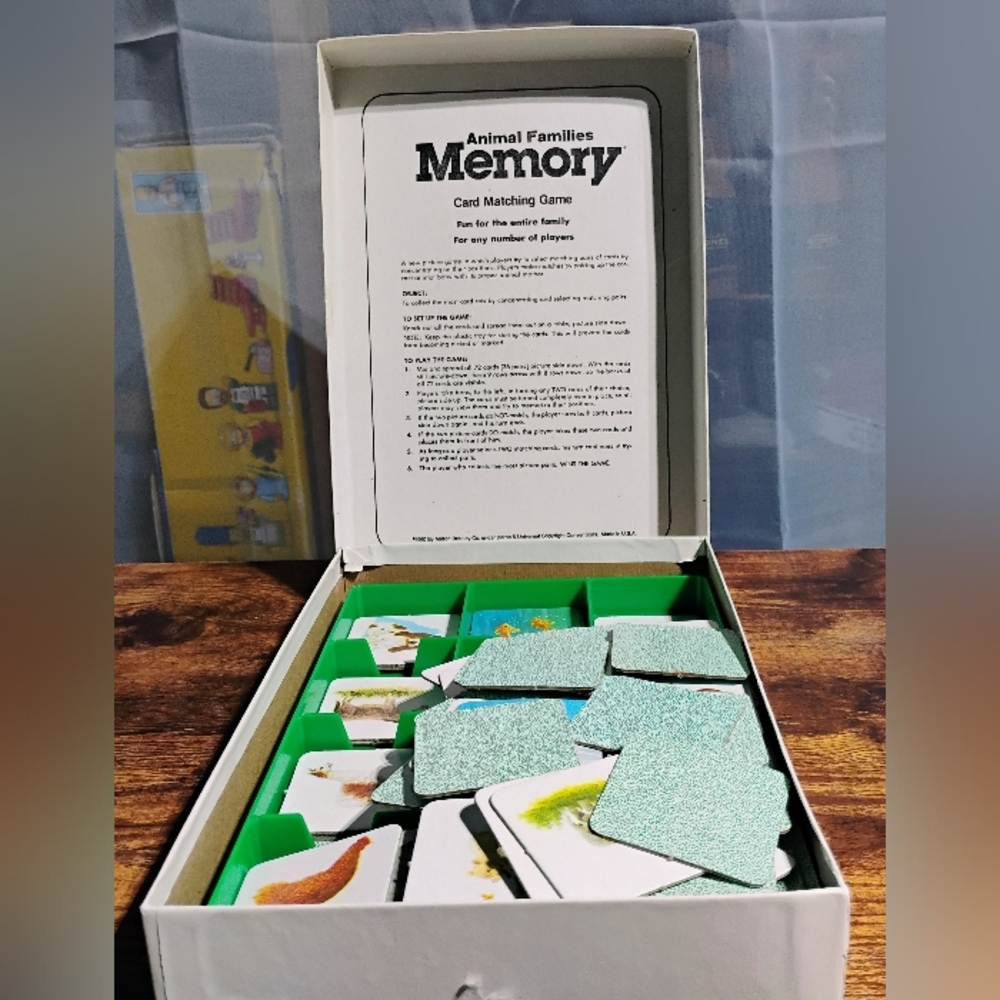 Animal Families Memory Game - Picture 4 of 8